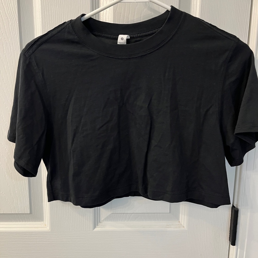 Lululemon All Yours Crop Top T Shirt